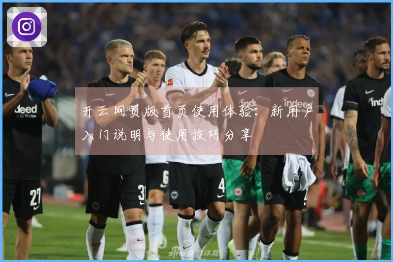 开云网页版首页使用体验：新用户入门说明与使用技巧分享